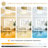 48" Flush Mount Ceiling Fan With Lights, Remote, Solid Wood Blades, Dimmable，White and Gold-465404921