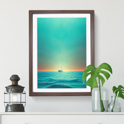 Boat Awaiting Sunrise - Wall Art