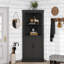 Grande armoire d'angle avec portes-113249503