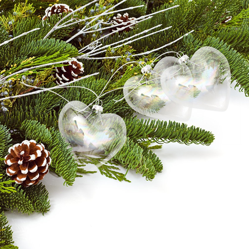 10cm Geometric Glass Bauble