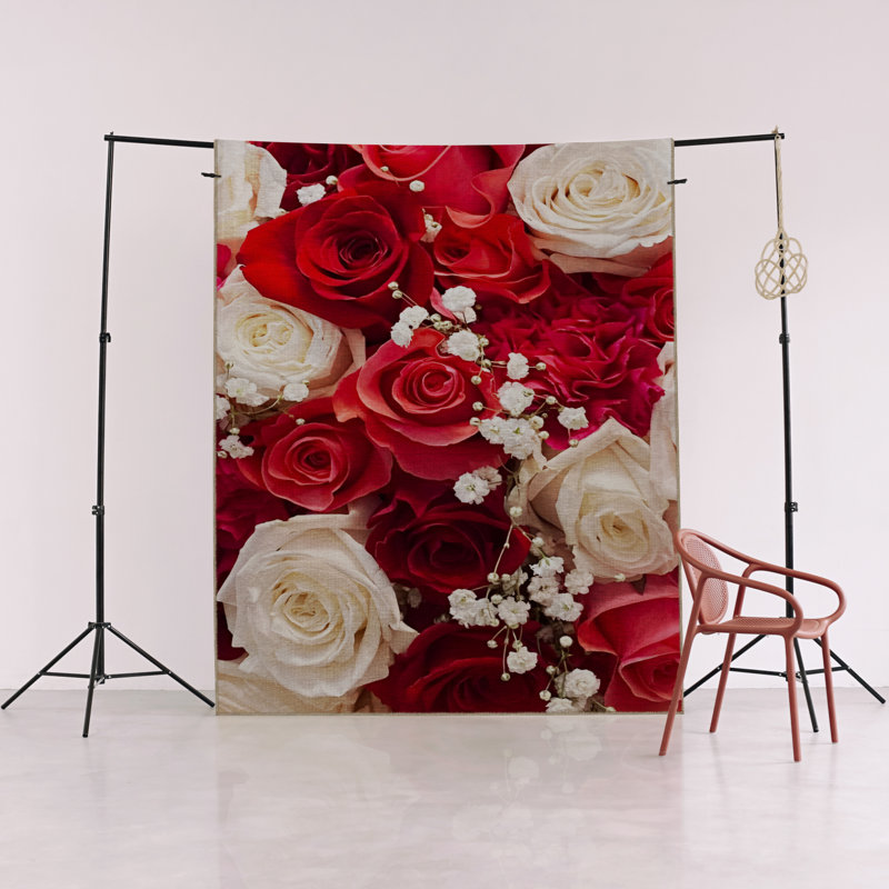 Tapis décoratif moderne Mira, Rectangle 4 pi 7,12 po x 6 pi 6,74 po
