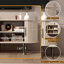 Meuble télé, console télé 47 po avec compartiment de rangement et porte coulissante-129448506