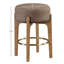 Tabouret de comptoir rembourré en tissu Maud-121555415-137995640