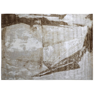 Tapis rectangulaire unique de 8 pi x 9 pi 11 po