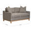 Cami 64'' Upholstered Loveseat-1263233013