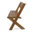 Banc en bois de style champêtre, parfait pour le jardin ou le porche