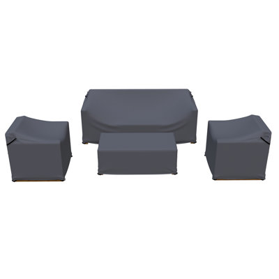 Arunas Outdoor Conversation Furniture Set Cover