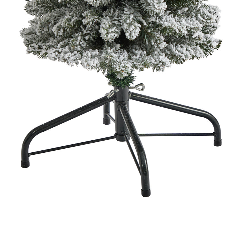 Arbre de Noël effilé en forme de pin avec DEL, H 4 pi