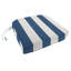 Coussin de chaise à double passepoil intérieur / extérieur avec attaches et fermeture à glissière Encinitas-21670373-21670386