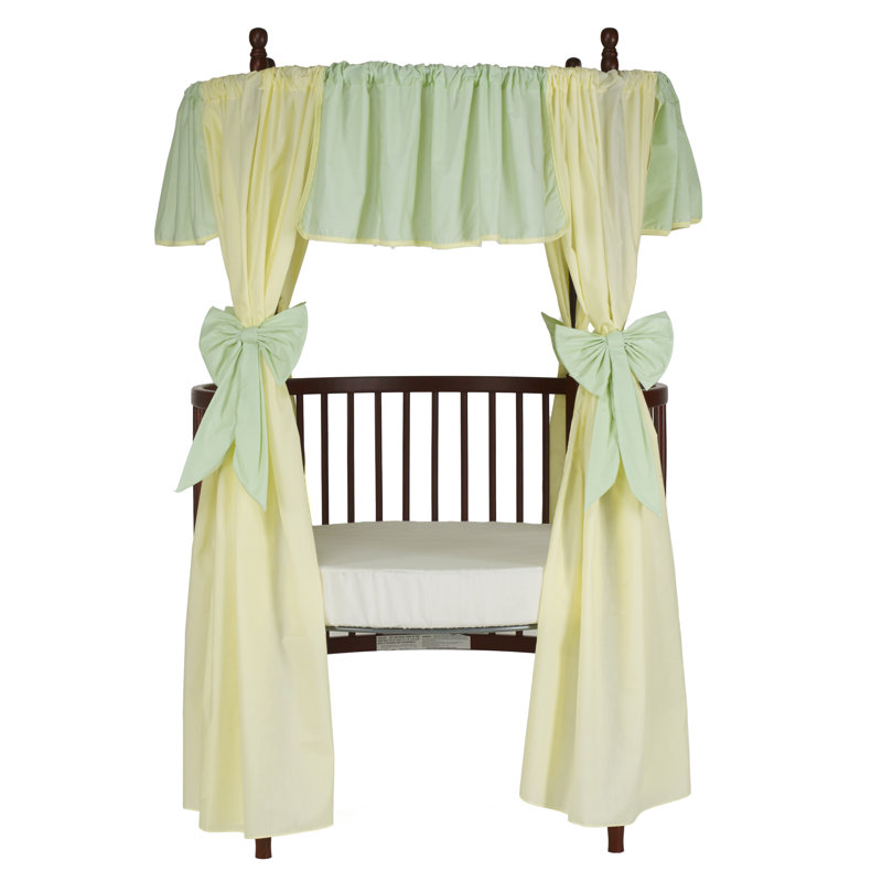 Curtain, Mint/Yellow
