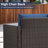 Nazime Outdoor Lounge Chair with Ottoman-1019815991
