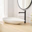 Robinet de lavabo de salle de bain à un trou Robinet de lavabo de salle de bain à poignée simple-115664561