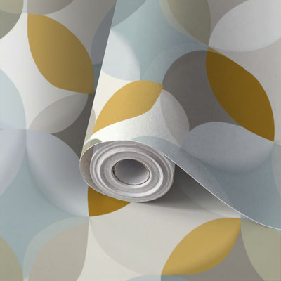 Papier de contact à peler et coller papier adhésif Mid-Century géométrique doux rosé doux auto-adhésif et amovible 17,7 po x 118 po