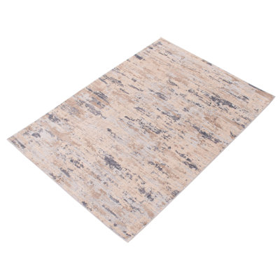 Tapis brun clair / gris / beige