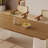 Brown Rectangular Solid Wood Dining Table-758586039