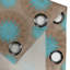 Rideau géométrique à œillets Dakota Fields 50 po x 108 po taupe-614302570