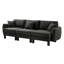 Canapé 3 places en tissu Boucle-2060736616