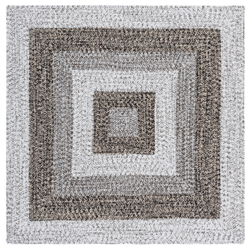 Tapis intérieur / extérieur Burgan, Carré 5 pi