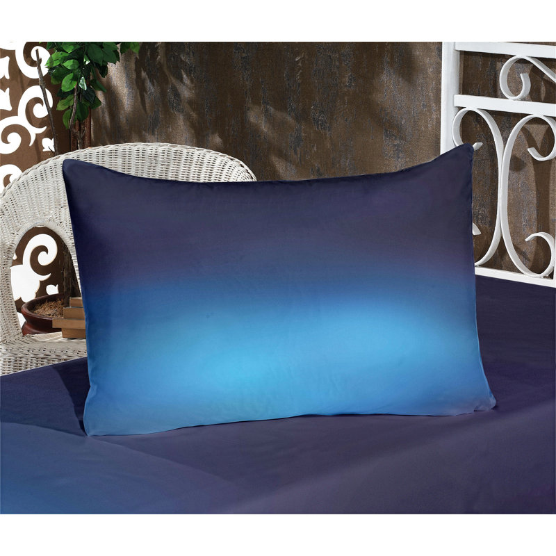 Ensemble de draps et taies décoratives bleu marine Ambesonne, Ensemble de draps pour lit simple + 1 drap-housse 