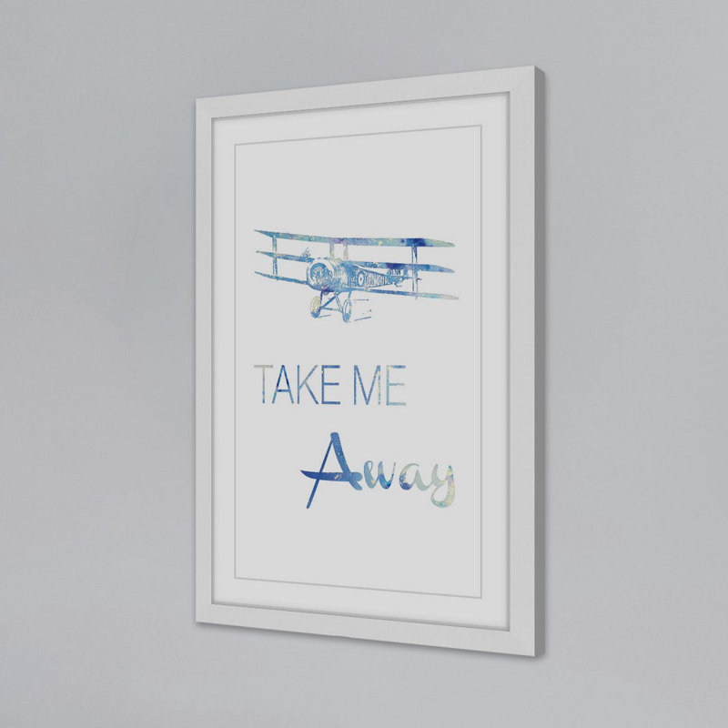 1 Piece Single Picture Frame Wall Art, 61 cm H x 41 cm W x 3.81 cm D