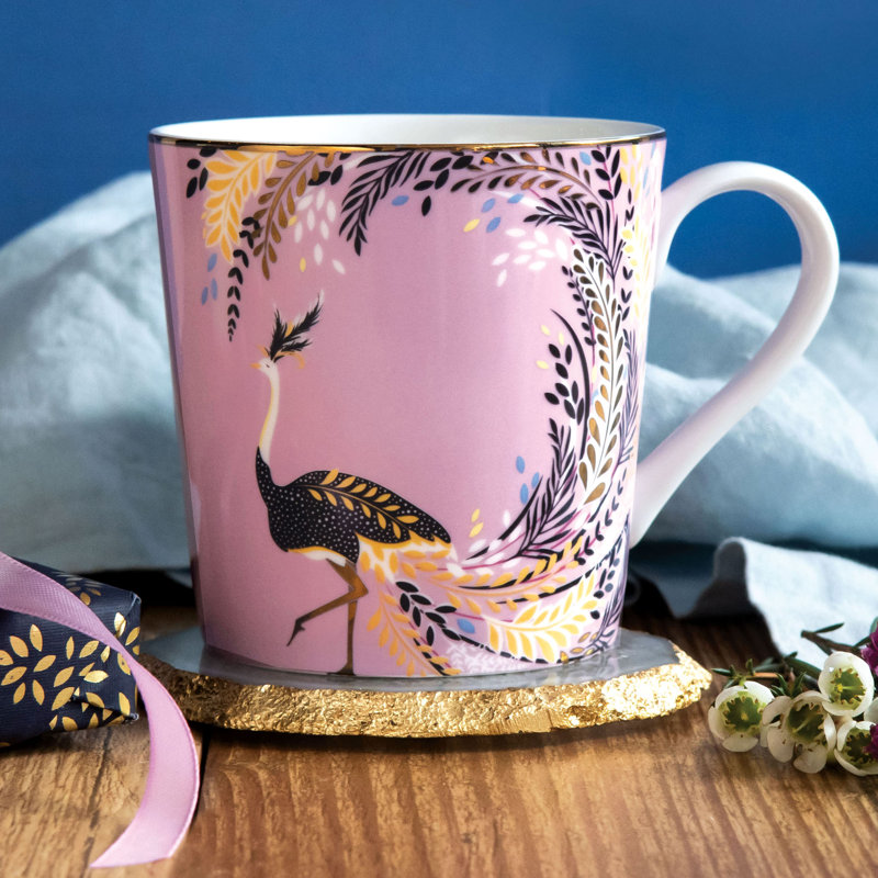 Ostrich Tail Feathers Mug                         