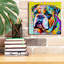 «The Waiting Bulldog» par Dean Russo, art mural sur toile-617379171