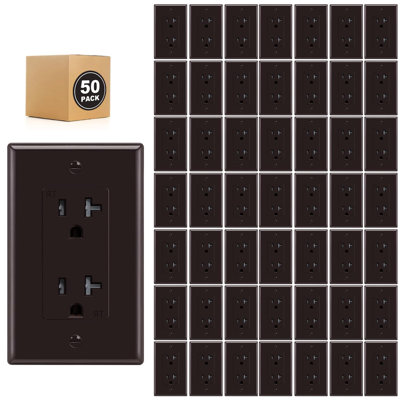 20 Amps Tamper Resistant Duplex Outlet