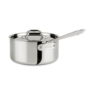 All-Clad D3 Tri-Ply Stainless-Steel Traditional Covered Frying Pan