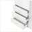 American Style 4-in-1 Hall Tree with Padded Bench, 4 Hooks, and Adjustable Storage Shelves-128979026