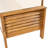 Kyree Outdoor 4-Pieces Acacia Wood Conversation Set With Cushions