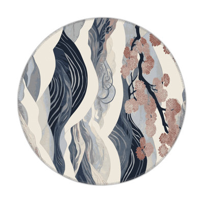 Serenity In Bloom Indoor And Outdoor Area Rug