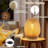 Adjustable Rattan Bedside Table Light