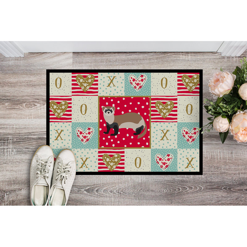 Westerly Non-Slip Patchwork Indoor Doormat