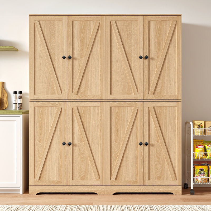 Armoire de rangement 72 po, Oak