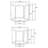 Zaelek 2-piece Hexagonal Nesting Tables Natural and Black