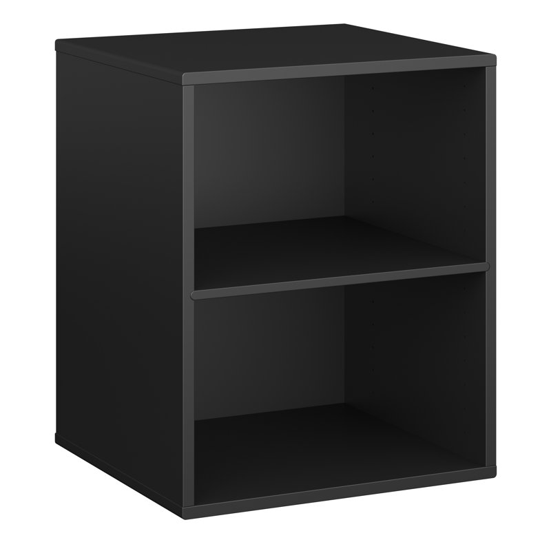 Keep 56cm H x 45cm W Standard Bookcase, Black