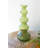 SMALL GLASS BUBBLE VASE - GREEN-454631063-454631060