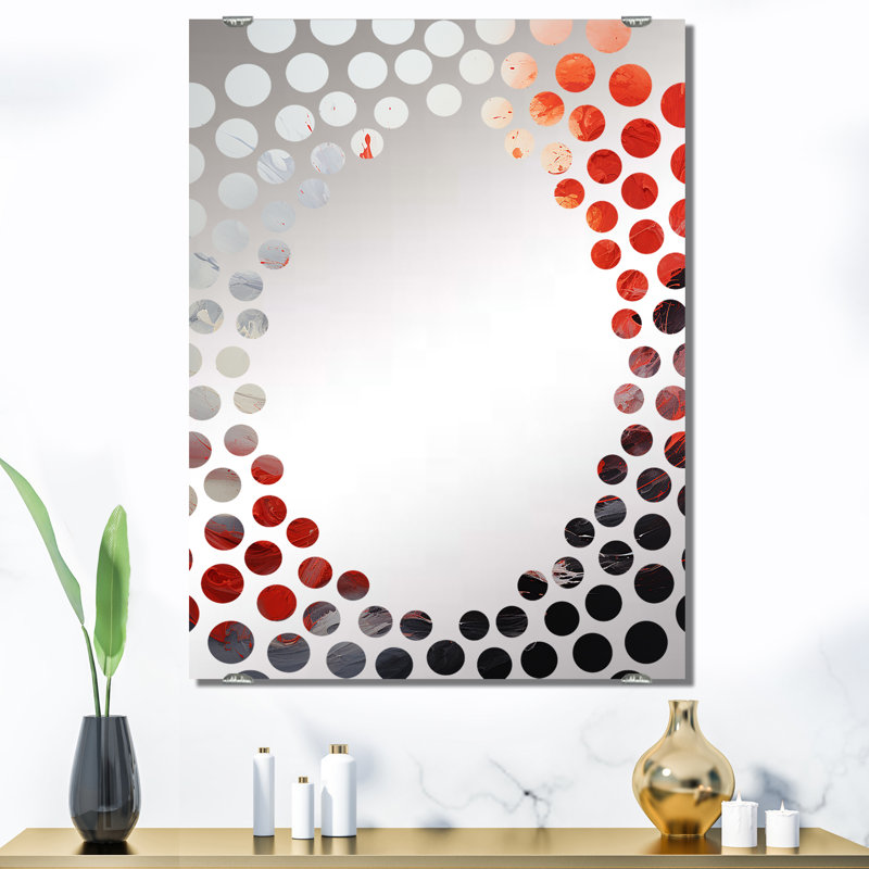Yacat - Abstract Collages Decorative Wall Mirror MIR131654, 40" x 30", Yacat - Abstract Collages