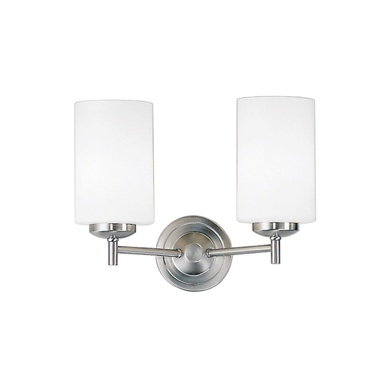Marcina Wall Light, Non-Energy Efficient, Matt Nickel