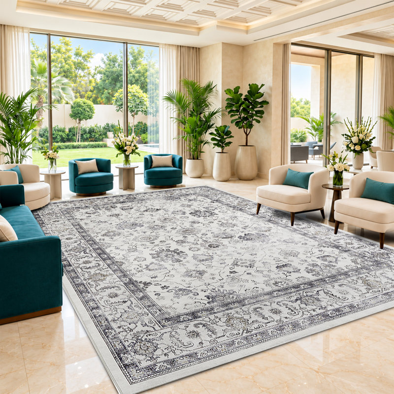Vintage Look Shag Indoor / Outdoor Washable, Rectangle 60 x 110cm