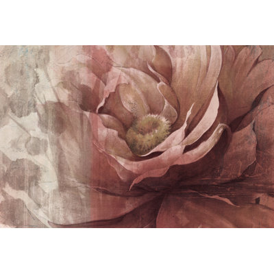Big Floral Texture - Wrapped Canvas Painting