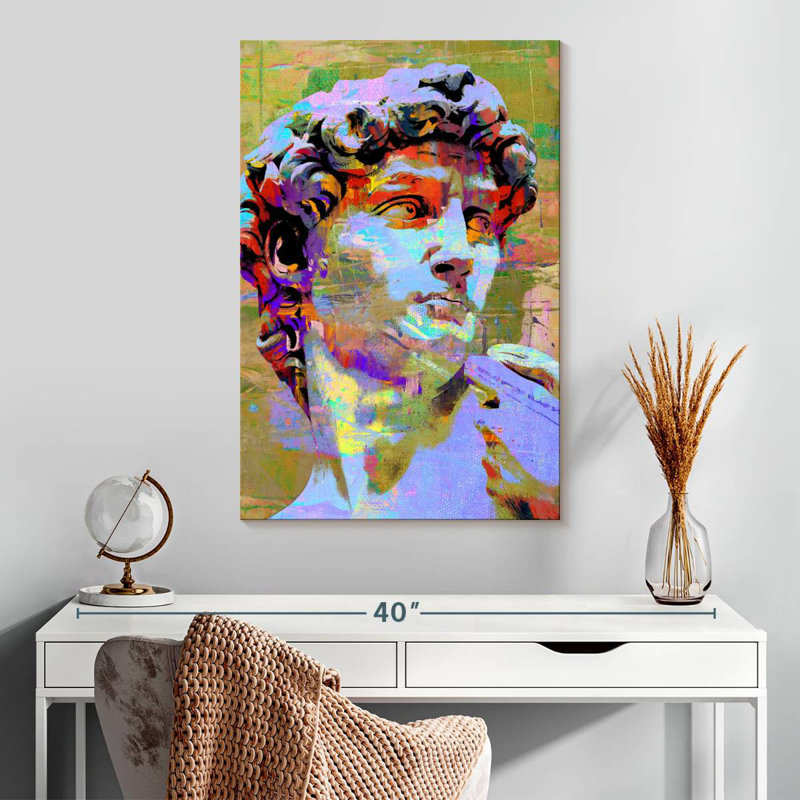 Leisha Michelangelo David I, H 30 po x l 20 po