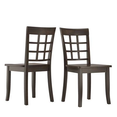 Alexa-Mae 17.32'' H Solid Wood Side Chair