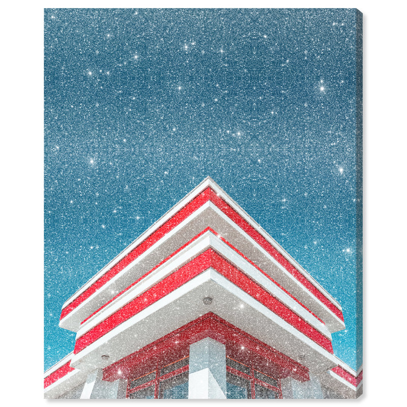 Linear Symmetry I Transportation Canvas Print by Oliver Gal, Black Frame, 16 x 20, 16"H x 20"W, Gallery Wrapped