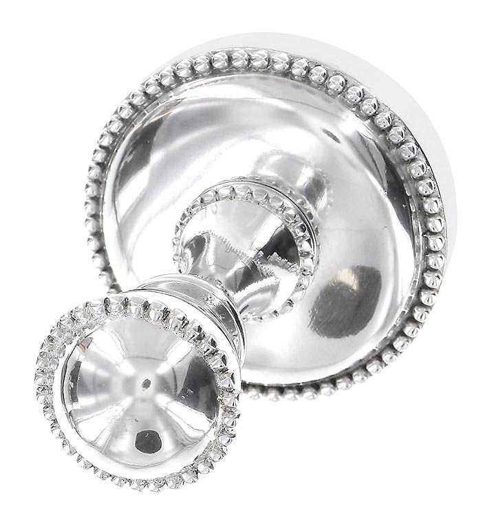 Sanzio Robe Hook, Polished Nickel