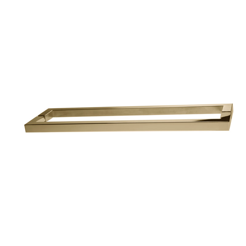 Stainless Steel Door Closes, Polished Stainless Steel, .98" H x 12.8" W x 1.97" D