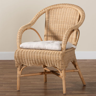 Berno Bali & Pari Reinu Natural Rattan Dining Chair by Bay Isle Home