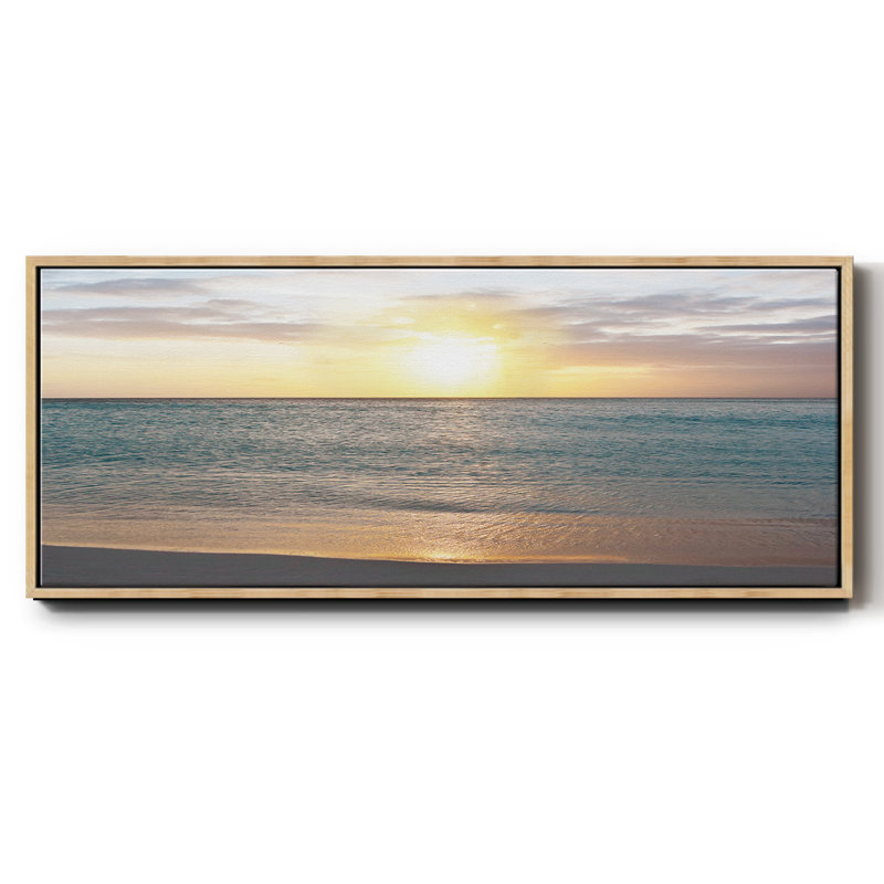 " Sunset Reflection ", Natural, 24" H x 60" W x 1.5" D