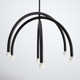 Yula 6 Light Metal Dimmable Chandelier