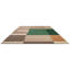 Wool Geometric Area Rug-1474585163